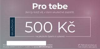 Elektronický poukaz PRO TEBE 500 Kč