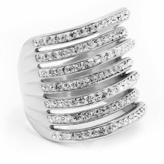 S1870 Prsten s kamínky Velikost: 10 (EU: 61,5 - 63,5)