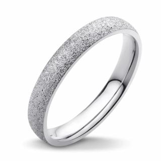 S4167 Pískovaný prsten Velikost: 10 (EU: 61,5 - 63,5)