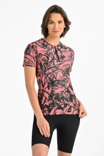 Dámské Sportovní Tričko KBBS-17R29 Ornamo Flower Coral Velikost: XL