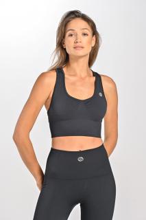 Prodyšná Sportovní Podprsenka Ultra TPU-90 Black Velikost: XS/S