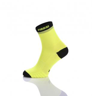 Prodyšné běžecké ponožky Road L RSLO-2 Yellow Velikost: 45-47