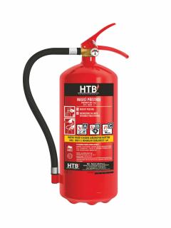 HTB hasící přístroj práškový 6kg (P6F/MP)