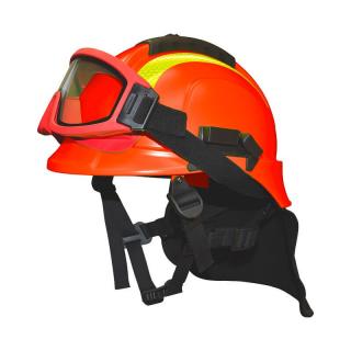 INTECHPLAST přilba hasičská zásahová Tytan MAX (reflexní červená)
