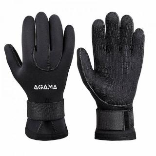Neoprenové rukavice do vody AGAMA CLASSIC (5mm) Velikost - neoprenových rukavic: L