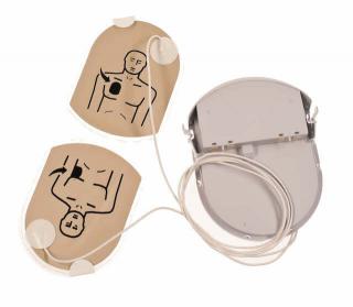 Stryker HEARTSINE  nalepovací elektrody a dobíječka pro AED defibrilátor PAD PAK 03