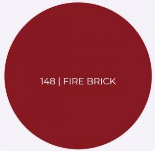 Červené laky Eggshell 9 l, 148 fire brick