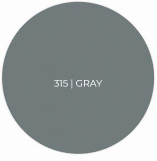 Šedé laky Eggshell 9 l, 315 gray