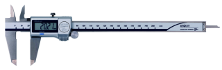 Digitální posuvné měřítko s výstupem dat 0 - 200 mm, IP67, posuvové kolečko