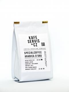 Degustační vzorek kávy SpecialCoffee Arabica Doro 250 g zrnková káva