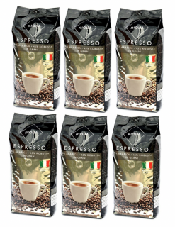 Rioba Silver 55% Arabica 6x1 kg zrnková káva