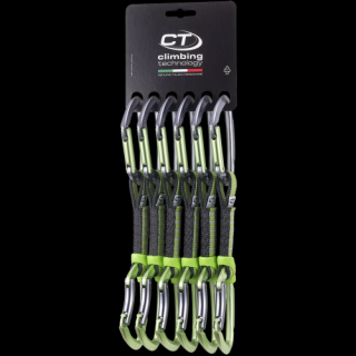 Climbing Technology Lime Set NY Green/Grey 12 cm 6pack