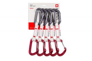 Ocún Hawk QD Combi Bio-Dyn-Ring 15 mm 10 cm 5-pack Barva: Červená