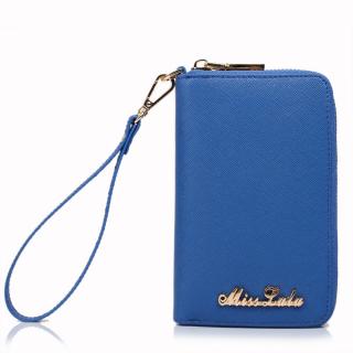 Dámská peněženka kožená LP1622 modrá