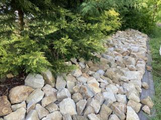 AKCE 3 palety - Kámen na skalku, pískovec na skalku - 2400 kg, rozměr 12-35 cm