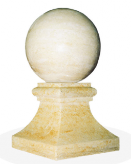 fasádní a stavební prvky - Koule, průměr 30 cm, 29 kg, bez podstavce
