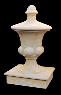 fasádní a stavební prvky - Ozdobný fasádní čuček, výška 102 cm, 200 kg