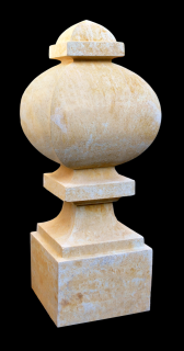 fasádní a stavební prvky  - Ozdobný fasádní čuček, výška 108 cm, 300 kg