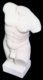 socha, zahradní sochy, Torzo mužské 21kg  T