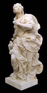socha, zahradní sochy velké z pískovce, Braun-Upřímnost 1500 kg  T