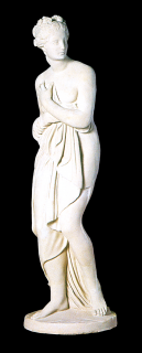 socha, zahradní sochy velké z pískovce, soška řecká dívka 54kg