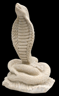 sošky zvířat - kobra, výška 25 cm, 1,5 kg