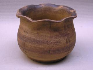 venkovní keramické květináče - váza II, výška 32 cm ODSTÍN-GLAZURA: 5. antracit-tmavě šedá-TS