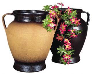 venkovní keramické květináče - váza vysoká460x520