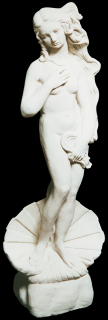 zahradní dekorace - zahradní socha, soška zrození Venuše 31kg