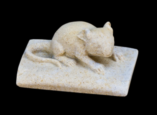zahradní dekorace zvířat - zahradní sochy zvířat, Myška, 0,2kg