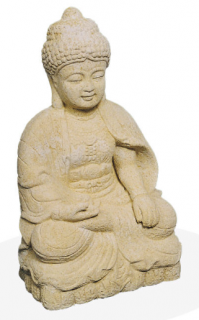 zahradní sochy - Buddha, výška 37 cm, 10 kg