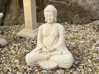 zahradní sochy - Buddha, výška 41 cm, 14 kg