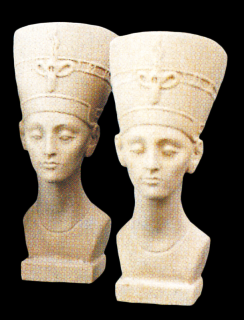 zahradní sochy - Královna Nefertiti, 1 kg, výška 20 cm