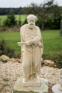 zahradní sochy, socha Svatý Petr (s klíčem), 95 kg