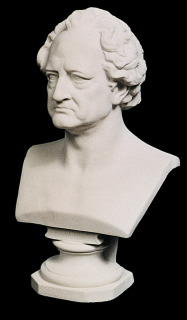 zahradní sochy - zahradní dekorace, Goethe - busta 5,7kg  J
