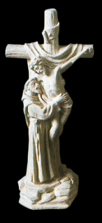 zahradní sochy - zahradní dekorace, Ježíš a kříži, 1,7kg