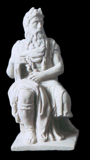 zahradní sochy - zahradní dekorace, Mojžíš, 1,2kg