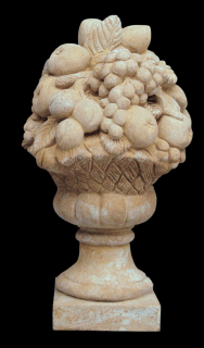 zahradní sochy - zahradní dekorace, Váza s ovocem 43kg  T