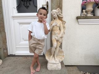 zahradní sochy - zrození Venuše III, výška 90 cm, 31 kg