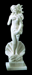 zahradní sochy - zrození venuše, výška 42 cm, 3 kg