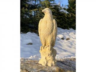 zahradní sochy zvířat - orel, výška 54cm, 15kg