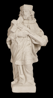 zahradní sošky na zahradu -  Svatý Nepomucký, výška 82 cm, 57 kg