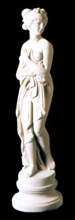 zahradní sošky - soška řecká dívka, výška 65 cm, 7 kg