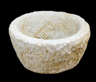 zahradní truhlík - Koryto XIII, průměr 28cm, 10kg