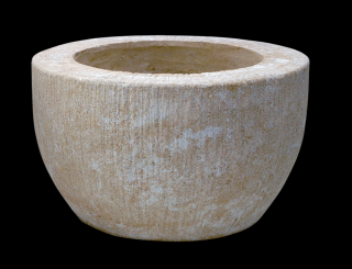 zahradní vázy - Květináč pemrlovaný malý, výška 16cm, 7kg