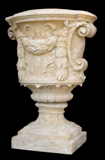 zahradní vázy - Váza (bez poklopu), výška 88 cm, 140 kg