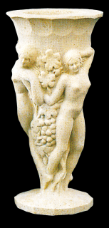 zahradní vázy - Vázička, výška 22 cm, 1,3 kg