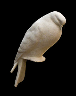 zvířata na zahradu - Holub sedící, výška 26 cm, 1,5 kg