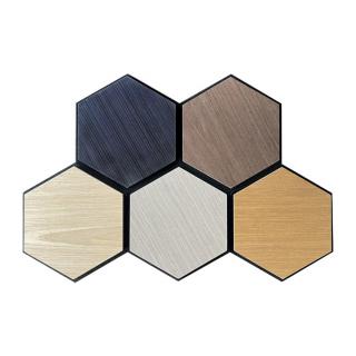 Akustický panel - Hexagon - VZOREK, SADA