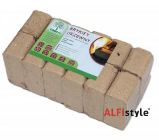 Alfistyle dřevěné brikety RUF balení 10 Kg